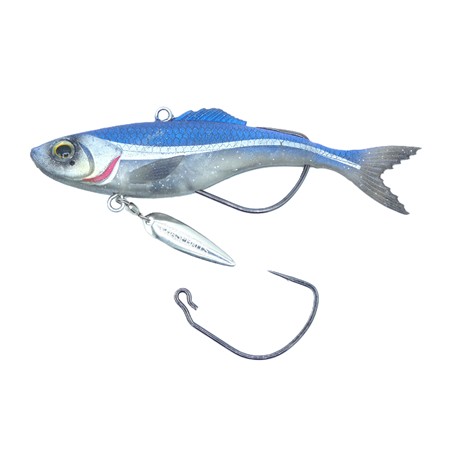 Leurre Souple Armé Chasebaits Rip Snorter - 12Cm - Blue Bait