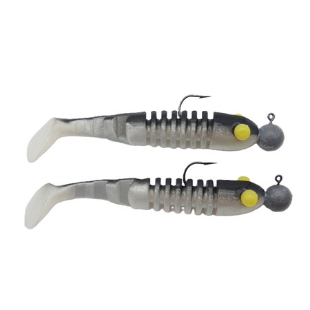 Leurre Souple Armé Delalande Skeleton - 11Cm - 40 - Par 2