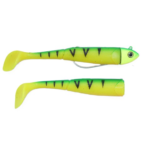 Leurre Souple Arme Effzett Kick-S Minnow Weedless Paddle Tail - 18Cm - 01