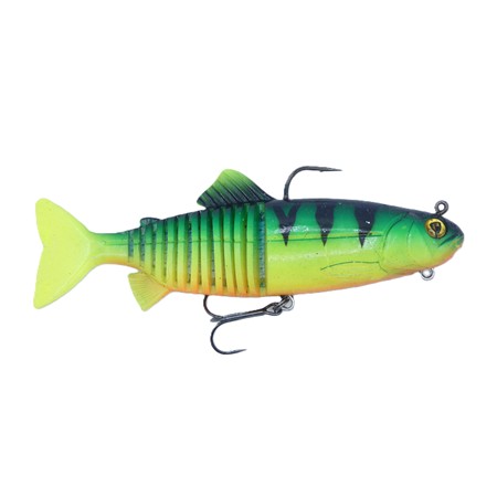 Leurre Souple Arme Fox Rage Jointed Replicant - 15Cm - Fire Tiger Uv