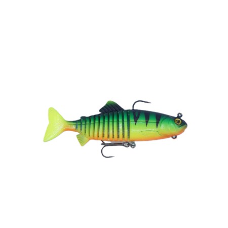 Leurre Souple Arme Fox Rage Jointed Replicant - 15Cm - Fire Tiger Uv