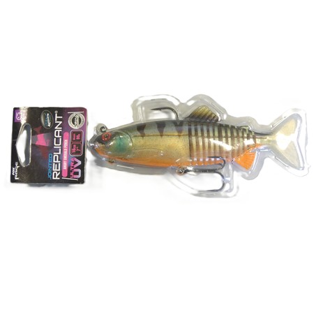 Leurre Souple Arme Fox Rage Jointed Replicant - 18Cm - Silver Ghost