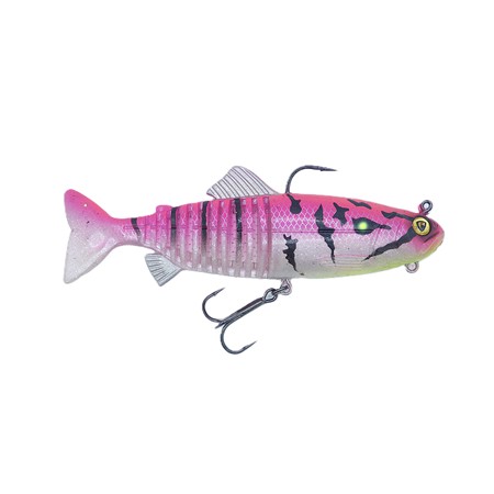 Leurre Souple Arme Fox Rage Jointed Replicant - 18Cm - Yellorange - Coloris Exclusif Pêcheur.Com