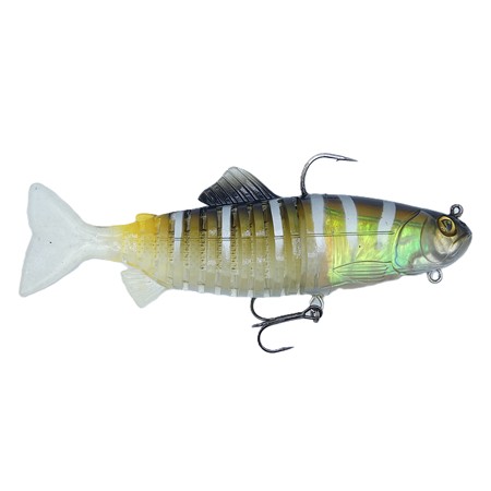 Leurre Souple Arme Fox Rage Jointed Replicant - 20Cm - Fire Tiger Uv