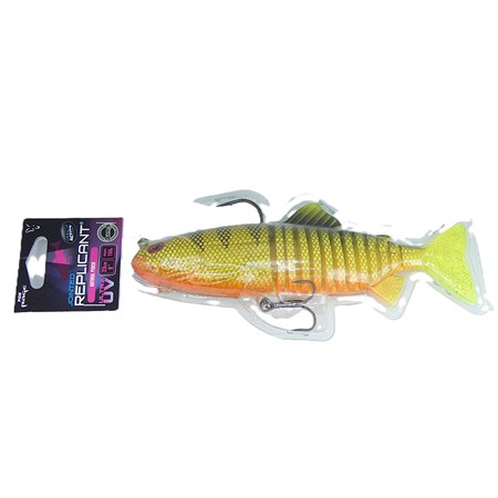 Leurre Souple Arme Fox Rage Jointed Replicant - 23Cm - Uv Natural Perch