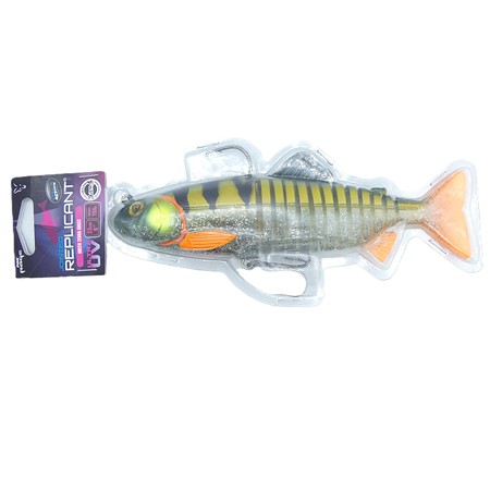 Leurre Souple Arme Fox Rage Jointed Replicant - 23Cm - Uv Natural Perch