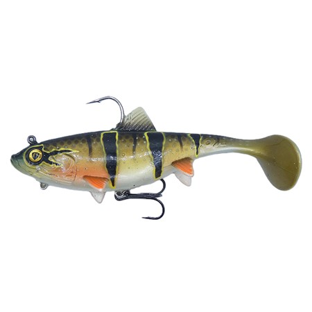 Leurre Souple Arme Fox Rage Replicant Wobble - 18Cm - Uv Bright Perch