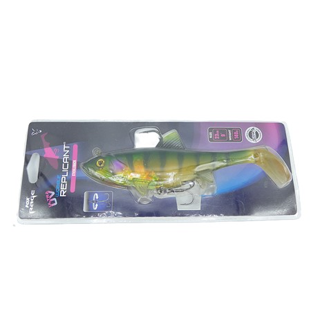Leurre Souple Arme Fox Rage Replicant Wobble - 23Cm - Uv Stickleback
