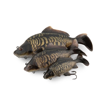 LEURRE SOUPLE ARMÉ FOX RAGE ULTRA-REALISTIC MIRROR CARP REPLICANT