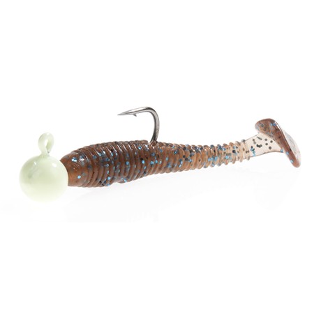 Leurre Souple Armé Hart Microjig Minnow - 4.5Cm - Par 5