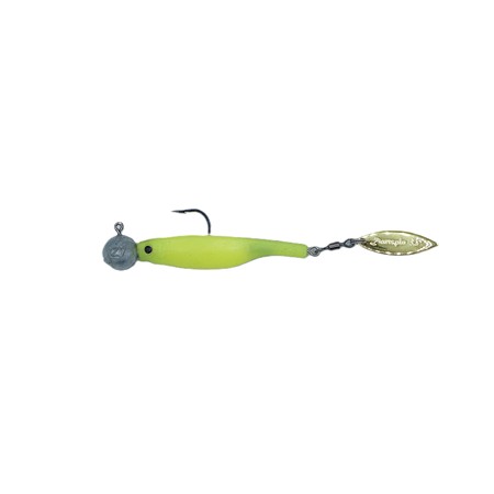 Leurre Souple Armé Hyperlastics Dartspin 3.5' Round Jighead - 9Cm - 7G - Ayu Silver