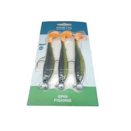 Leurre Souple Armé Kinetic Playboy R2f - 9Cm - Chernobyl - Par 3