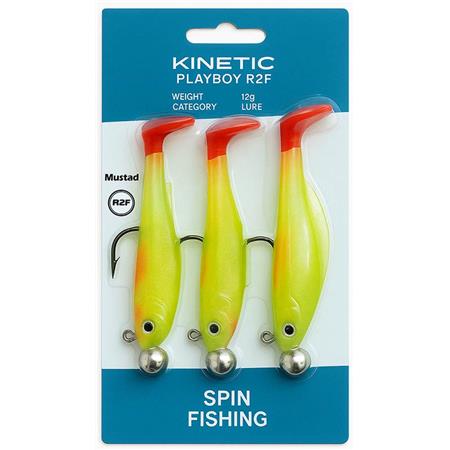 Leurre Souple Armé Kinetic Playboy R2f - 9Cm - Par 3