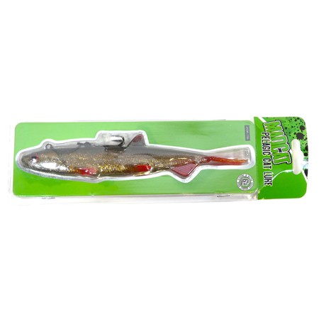 Leurre Souple Armé Madcat Pelagic Cat Lure - 21Cm - Salt & Pepper