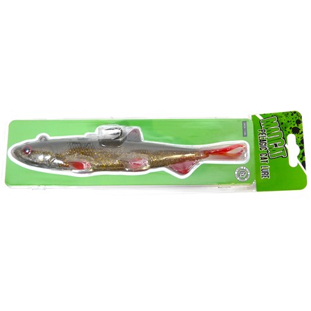 Leurre Souple Armé Madcat Pelagic Cat Lure - 24Cm - Salt & Pepper 