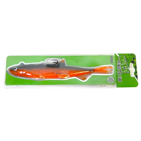 Leurre Souple Armé Madcat Pelagic Cat Lure - 24Cm - Tomato