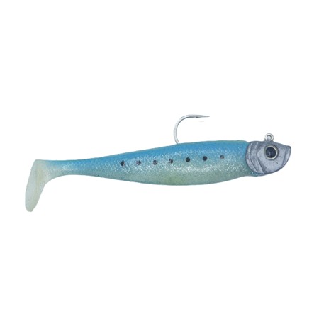 Leurre Souple Armé Madness Madshad 2 100 Monté - 10Cm - Black Iwashi - 20G - N°3/0