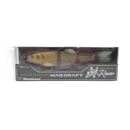 Leurre Souple Armé Megabass Mag Draft Hasu Raver - 18Cm - Wakasagi