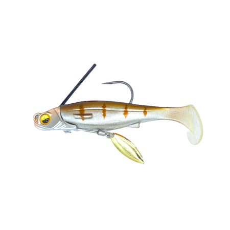 Leurre Souple Armé Raid Japan Head Swimmer Libero - 8Cm - Onion Gill - 14G