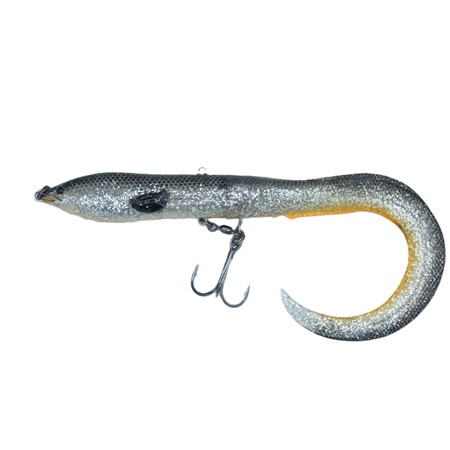 Leurre Souple Armé Savage Gear 3D Hard Eel - 17Cm - Silver Ayu