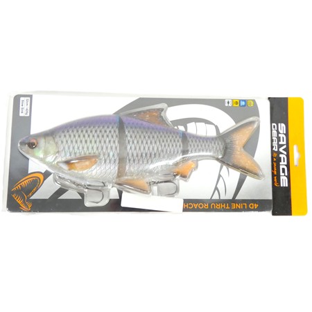Leurre Souple Armé Savage Gear 3D Lt Roach - 32Cm - Slow Sinking - Blue Roach