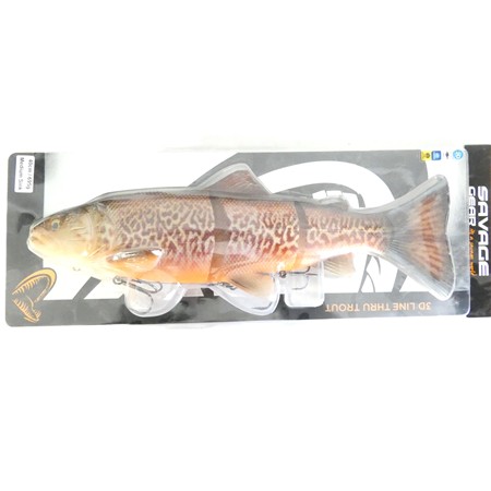 Leurre Souple Armé Savage Gear 3D Lt Trout S - 40Cm - Tiger Trout