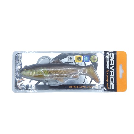 Leurre Souple Armé Savage Gear 3D Trout R.Shad Fs - 17Cm - Clear Chub