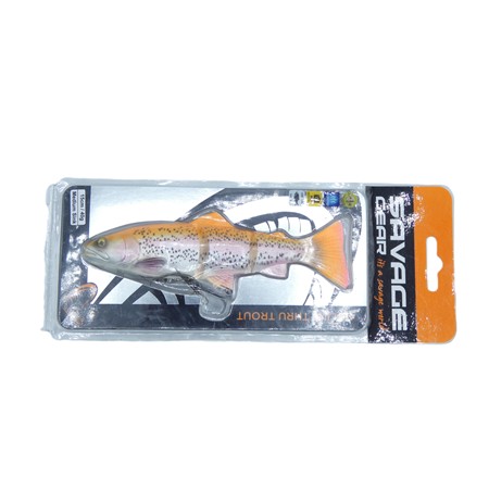 Leurre Souple Arme Savage Gear 4D Line Thru Trout - 15Cm - Golden Albino - Ms