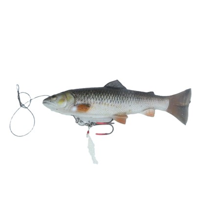 Leurre Souple Arme Savage Gear 4D Pulsetail Trout - 16Cm - Green Silver