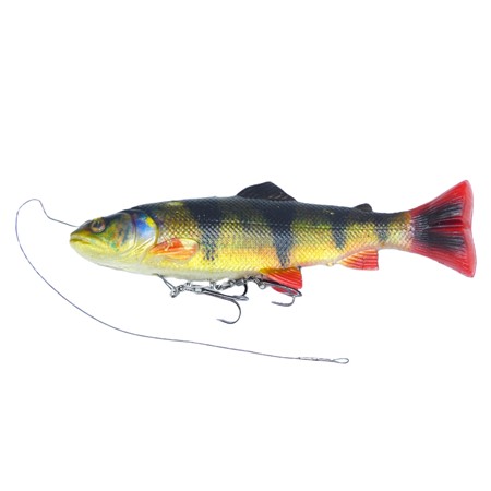 Leurre Souple Arme Savage Gear 4D Pulsetail Trout - 20Cm - Perch
