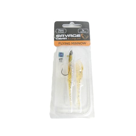 Leurre Souple Armé Savage Gear Flying Minnow - 7Cm - 5G - Goby