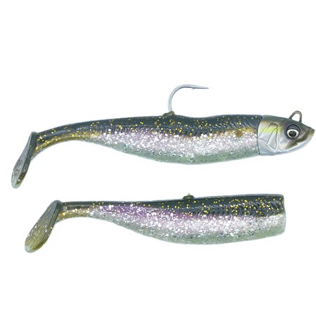Leurre Souple Armé Savage Gear Savage Minnow - 12.5Cm - Lemon Back