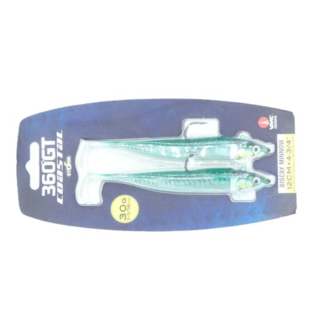 Leurre Souple Arme Storm 360Gt Coastal Biscay Minnow Bscm12 - 12Cm - Cgr - Par 2