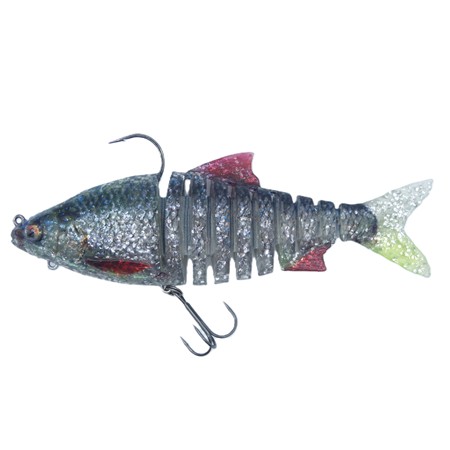 Leurre Souple Armé Westin Ricky The Roach Multi Jointed R2f - 14Cm - Headlight Uv Roach (Edition Limitée)