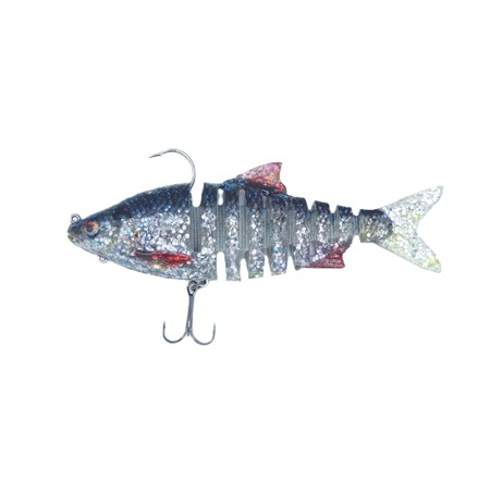 Leurre Souple Armé Westin Ricky The Roach Multi Jointed R2f - 14Cm - Real Rudd