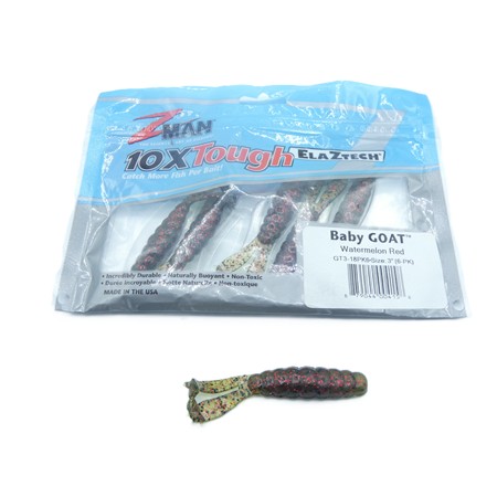 Leurre Souple Baby Goat Zman - 8 Cm  - Par 6
