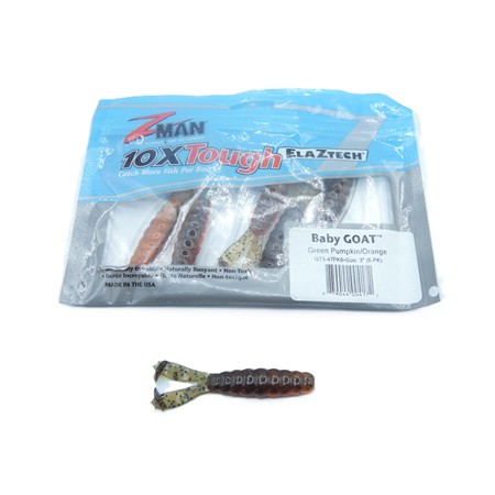 Leurre Souple Baby Goat Zman - 8 Cm  - Par 6