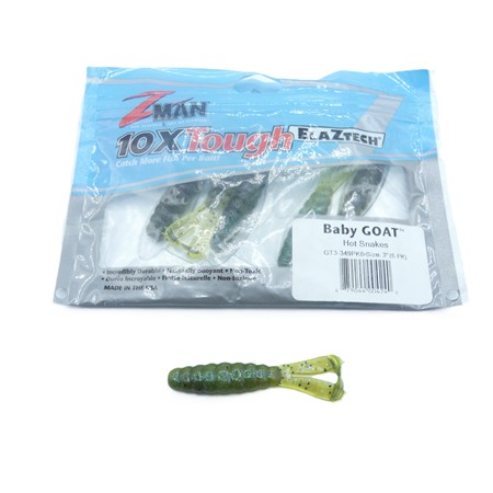 Leurre Souple Baby Goat Zman - 8 Cm  - Par 6