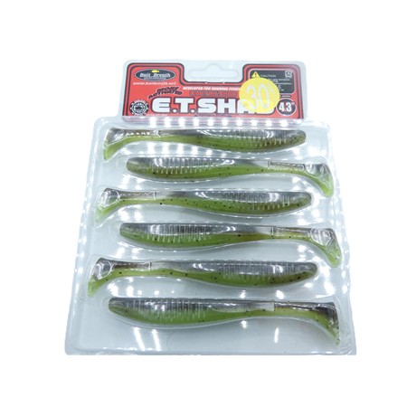 Leurre Souple Bait Breath E.T Shad - 11Cm - 931 - Par 6