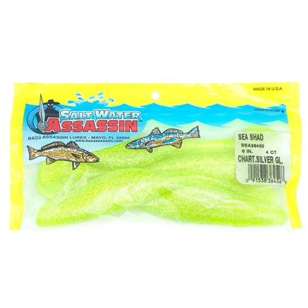 Leurre Souple Bass Assassin Sea Shad - 15Cm - Couleur 452 - Par 4