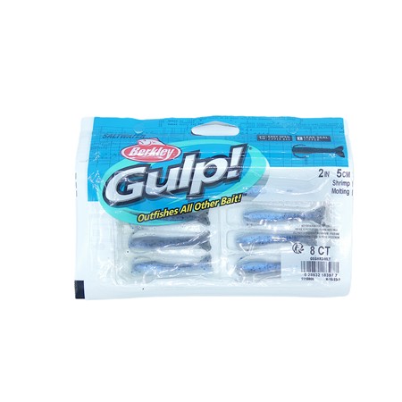 Leurre Souple Berkley Gulp! Shrimp - 5Cm - Molting - Par 8