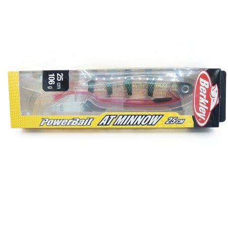 Leurre Souple Berkley Powerbait At Minnow - 25Cm - Red Ghost