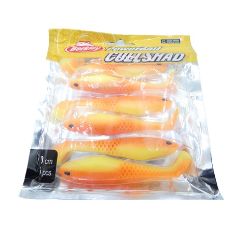 Leurre Souple Berkley Powerbait Cullshad - 10Cm - Atomic Chicken - Par 6