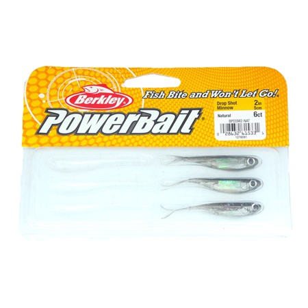 Leurre Souple Berkley Powerbait Drop Shot Minnow - 5Cm - 03 - Par 3