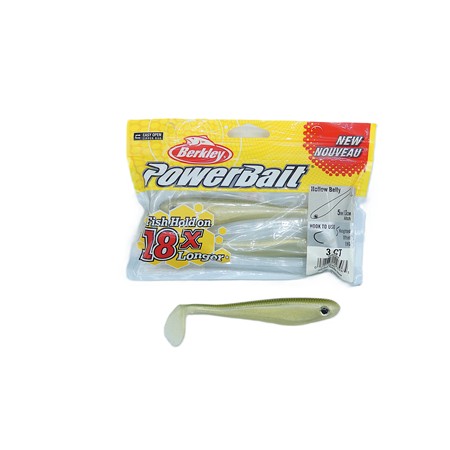 Leurre Souple Berkley Powerbait Hollow Belly - 13Cm - Hitch - Par 3