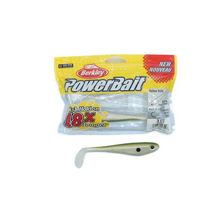 Leurre Souple Berkley Powerbait Hollow Belly - 13Cm - Tennessee Shad - Par 3