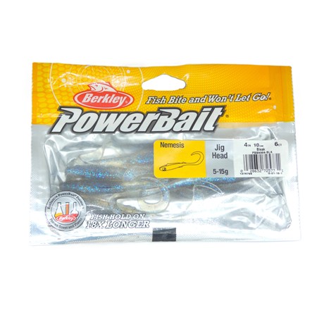 Leurre Souple Berkley Powerbait Nemesis - 10Cm - Bleak - Par 6