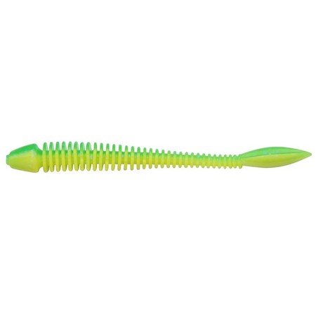 Leurre Souple Berkley Powerbait Power Flail - 7Cm - Spring Green/Sunshine Yellow - Par 10