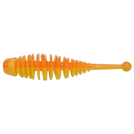 Leurre Souple Berkley Powerbait Power Naiad - 7Cm - Fluo Orange/Sunshine Yellow - Par 8