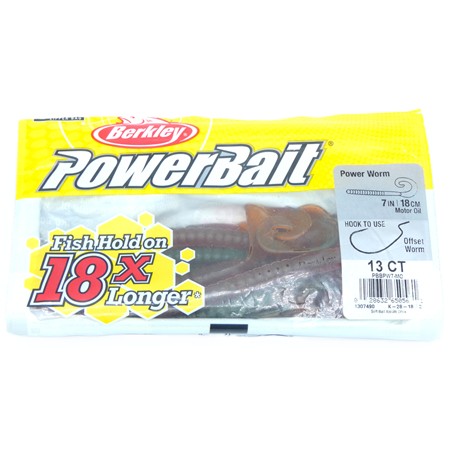 Leurre Souple Berkley Powerbait Power Worms - 18Cm - 03 - Par 12